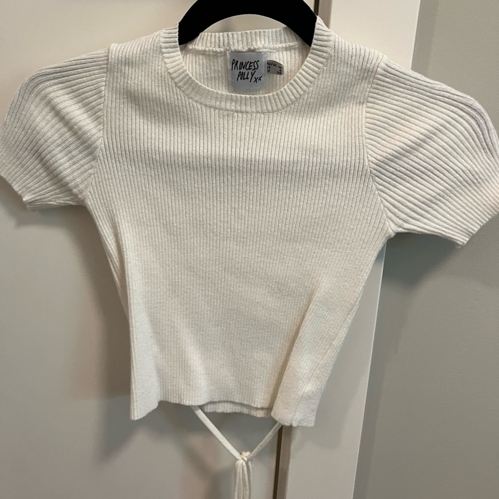 Princess polly tie wrap shirt